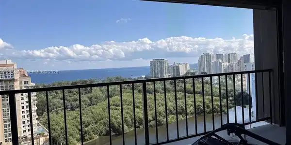Image 2: Looking East on balcony with shutter removed virtually.