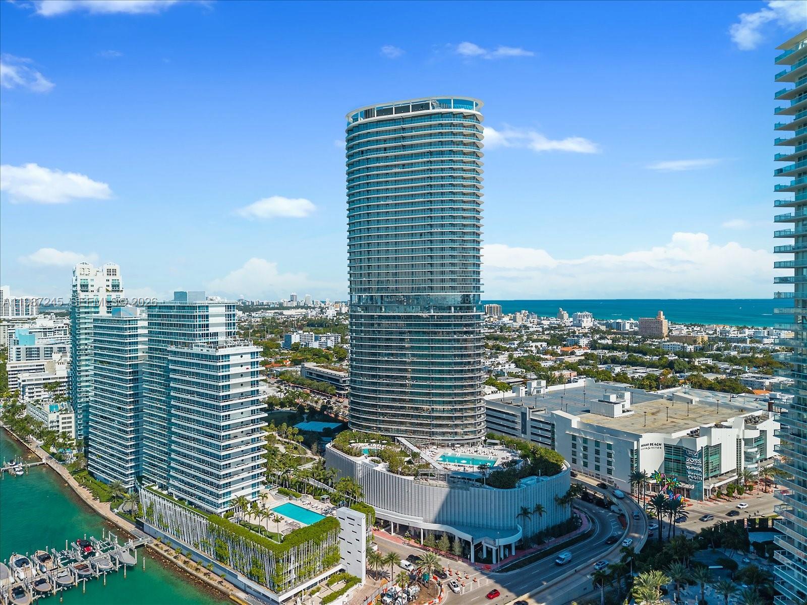 Image 4: Aerial View of Five Park Miami Beach