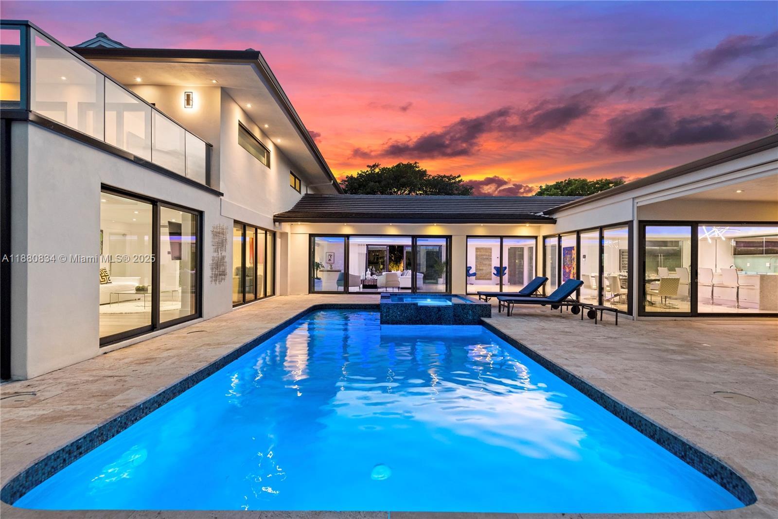 Image 1: Heated Pool and Jacuzzi