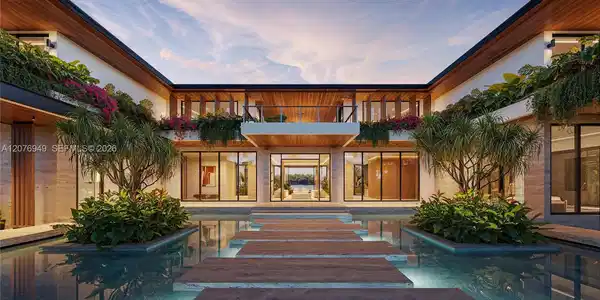 Image 2: Tropical Entrance to the Home