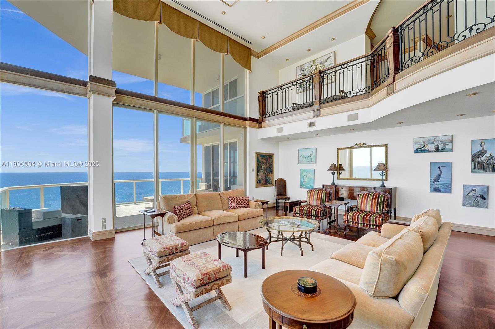 Image 4: Living Room w/Direct Ocean Views