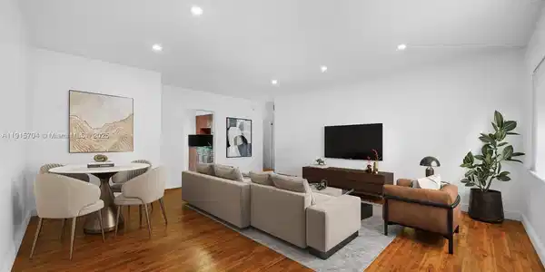 Image 2: Virtually Staged Living Room