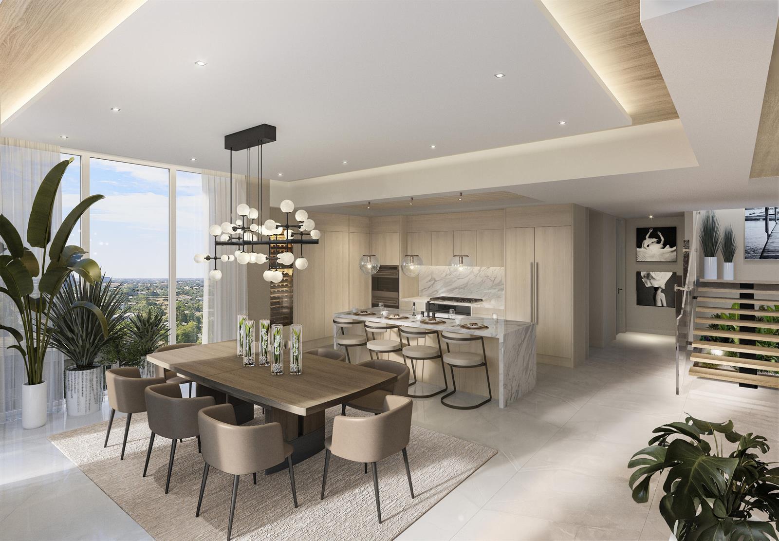 Image 3: Furnished Dining Area