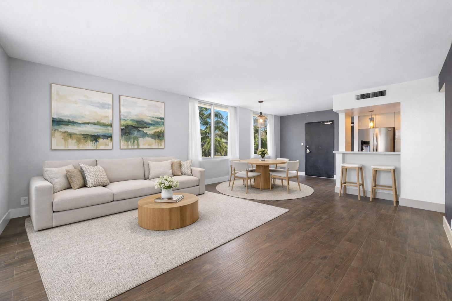 Image 2: Living Room Staging