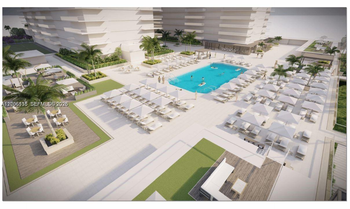 Image 3: Rendering of new pool deck