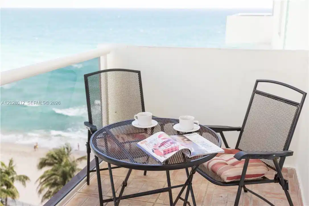 Image 1: Ocean View from the Balcony