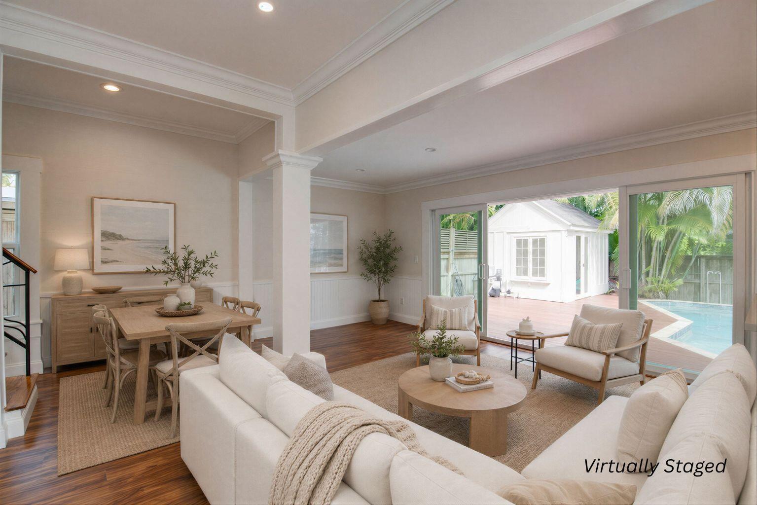 Image 4: Living Room (Virtually Staged)