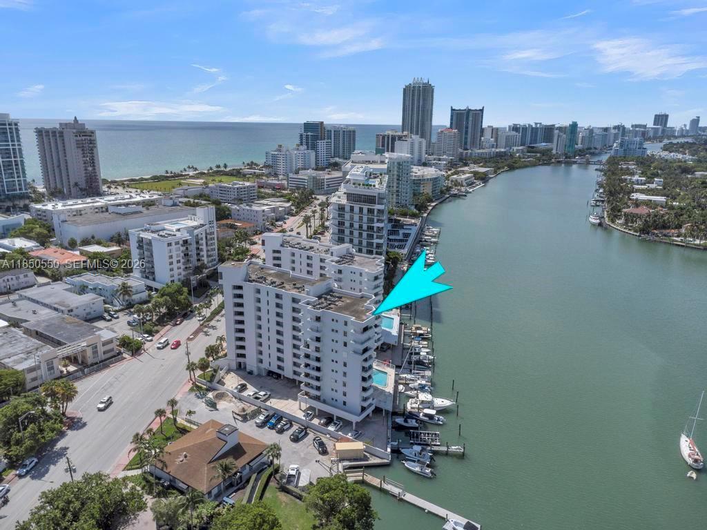 Image 1: 6830 Indian Creek Drive, Unit #6D, Miami Beach, FL 33141.  Indian Creek Club & Marina Condo North.