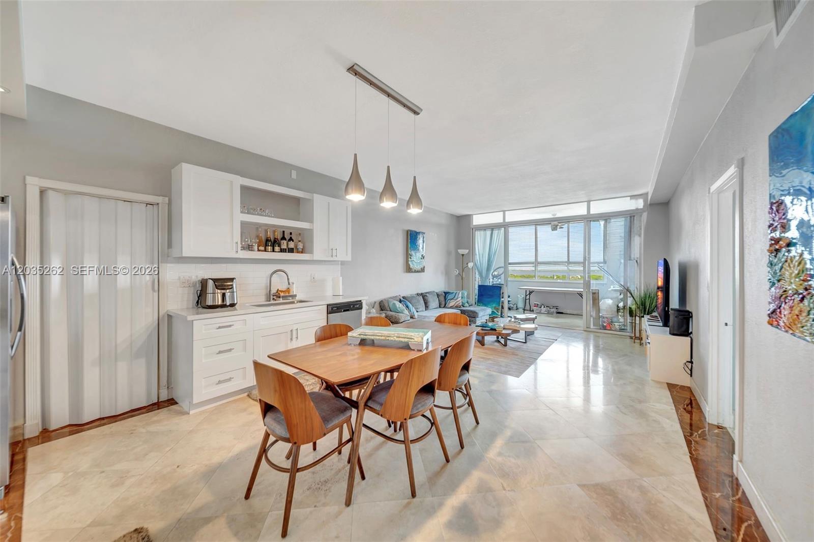 Image 1: Dining/Kitchen