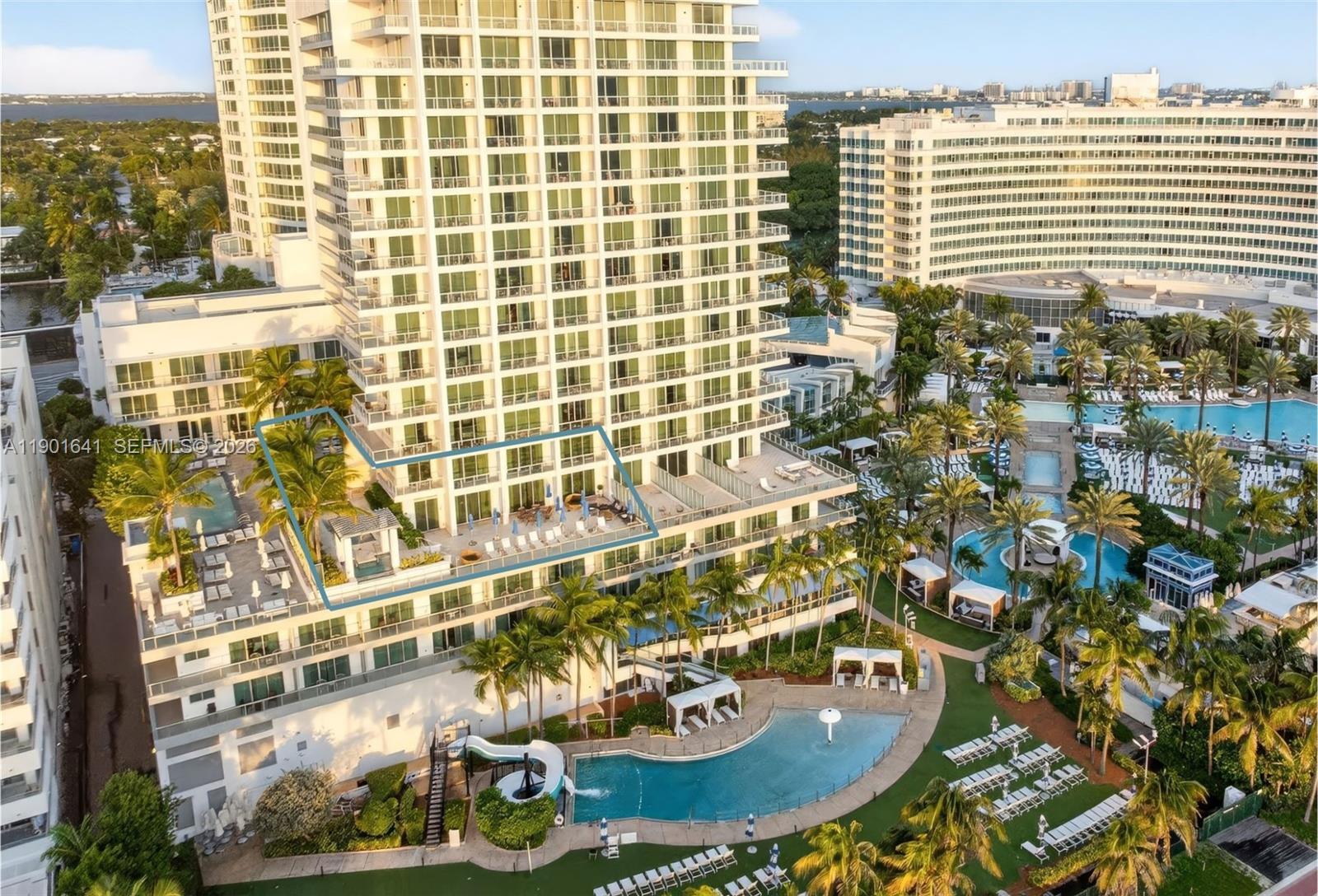 Image 3: Two Story Penthouse With 4,400 SF Terrace - Lap Pool & Jacuzzi