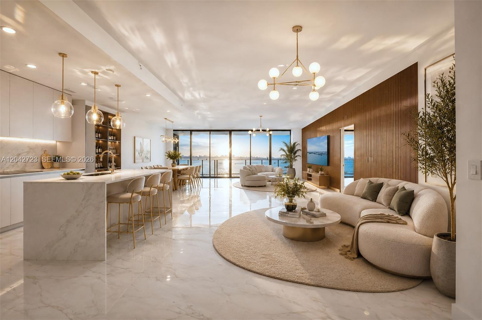 Image 4: Living Room - Staged
