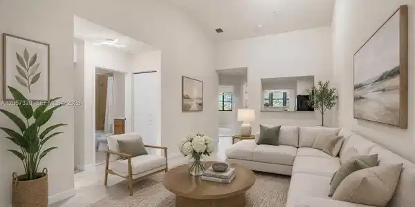 Image 4: Virtual stage living room