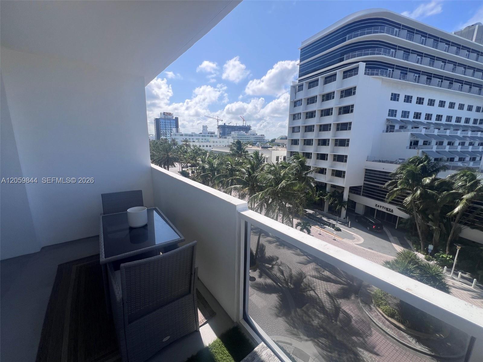 Image 2: view to Ritz Carlton Residences from private 537 balcony
