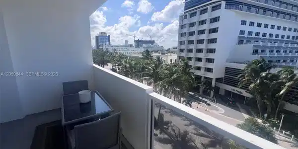 Image 2: view to Ritz Carlton Residences from private 537 balcony