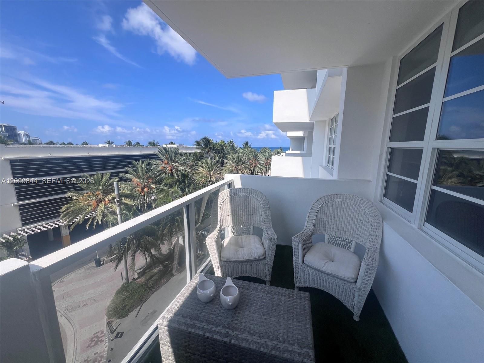 Image 3: Nice breeze from the ocean 537 private balcony for entertainment