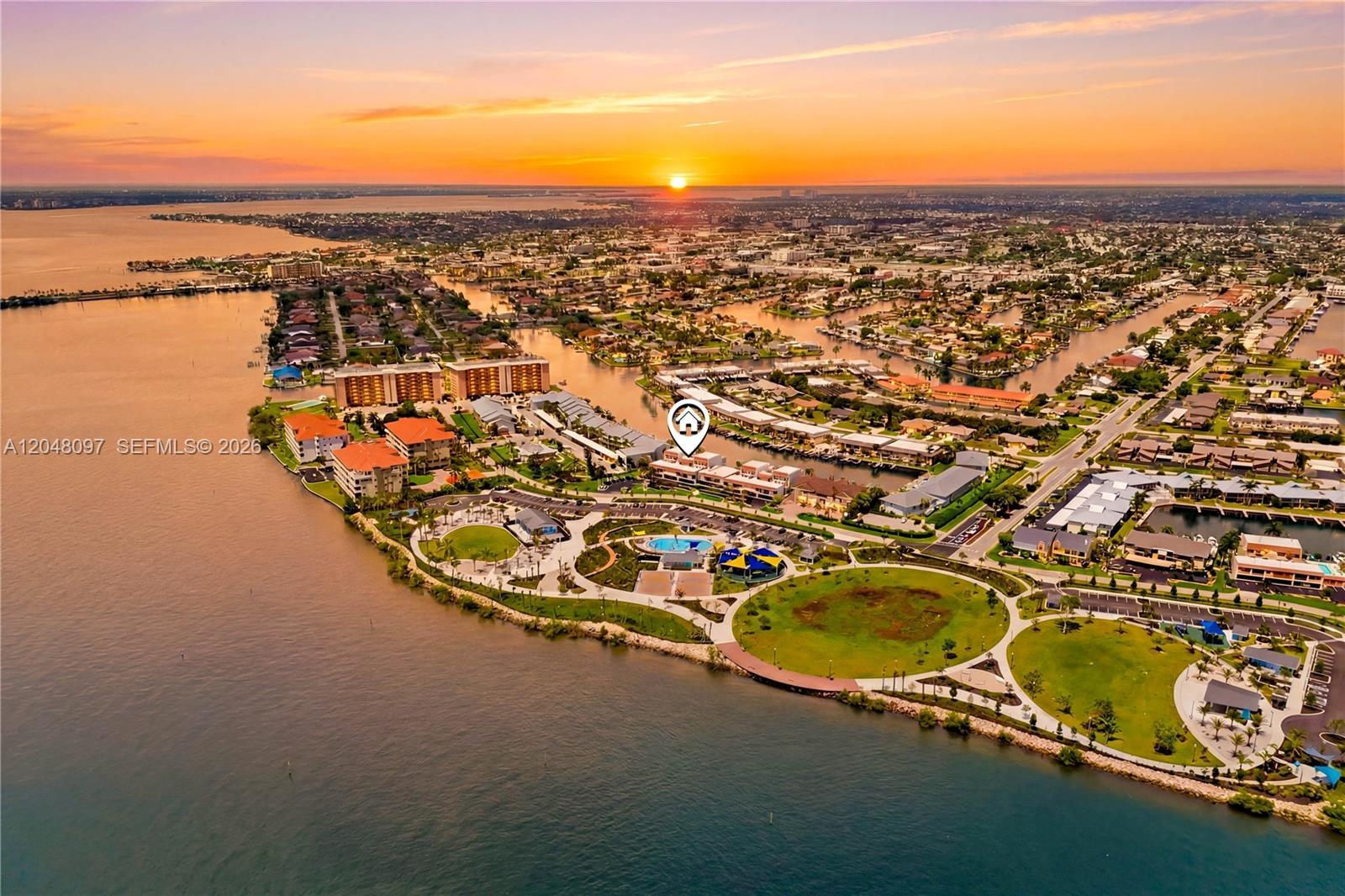 Image 2: SECOND-FLOOR WATERFRONT CONDO with DIRECT GULF ACCESS & STUNNING WIDE CANAL VIEWS in SE Cape Coral!