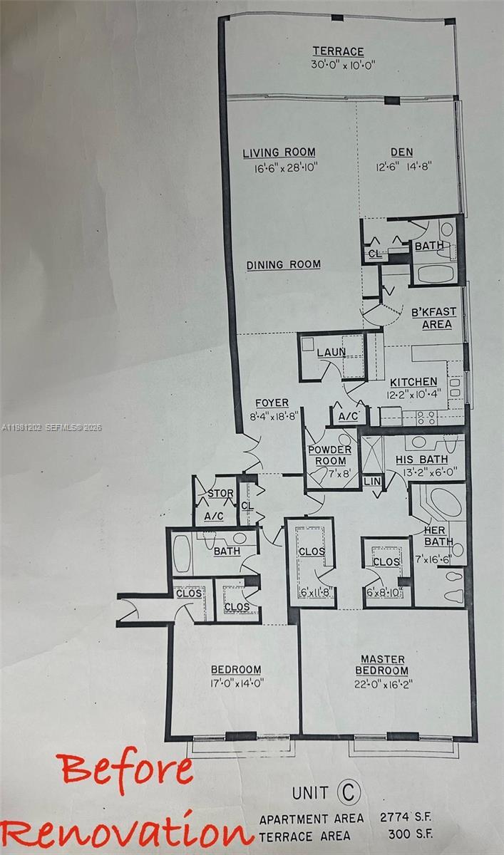 Image 2: Original floor plan