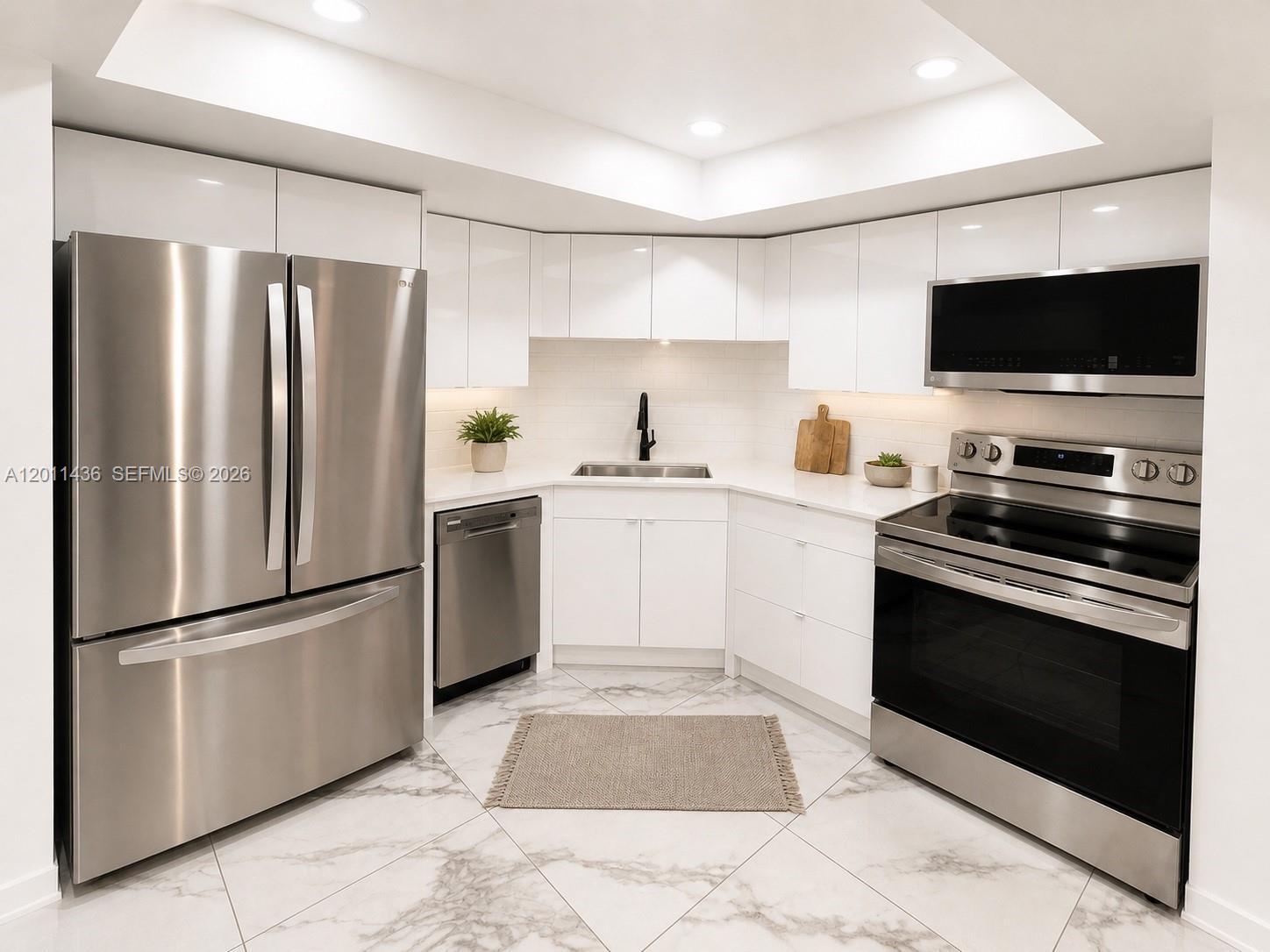 Image 2: AI Virtual staging of Kitchen