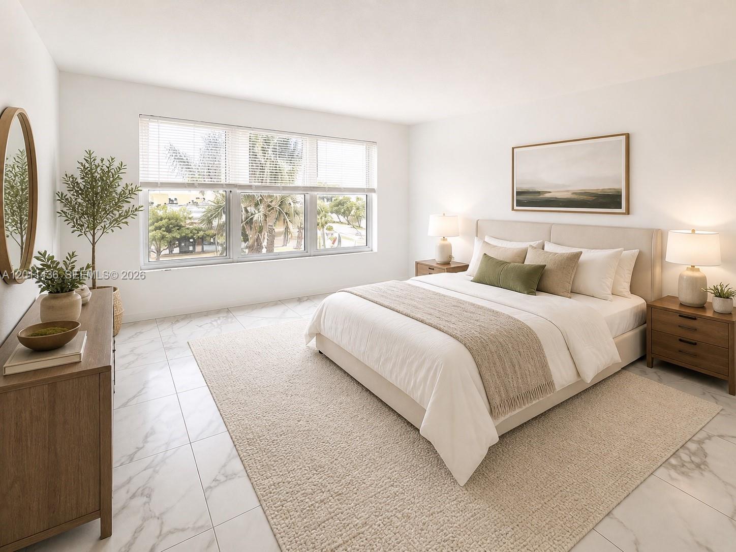 Image 3: AI Virtual staging of Guest Bedroom