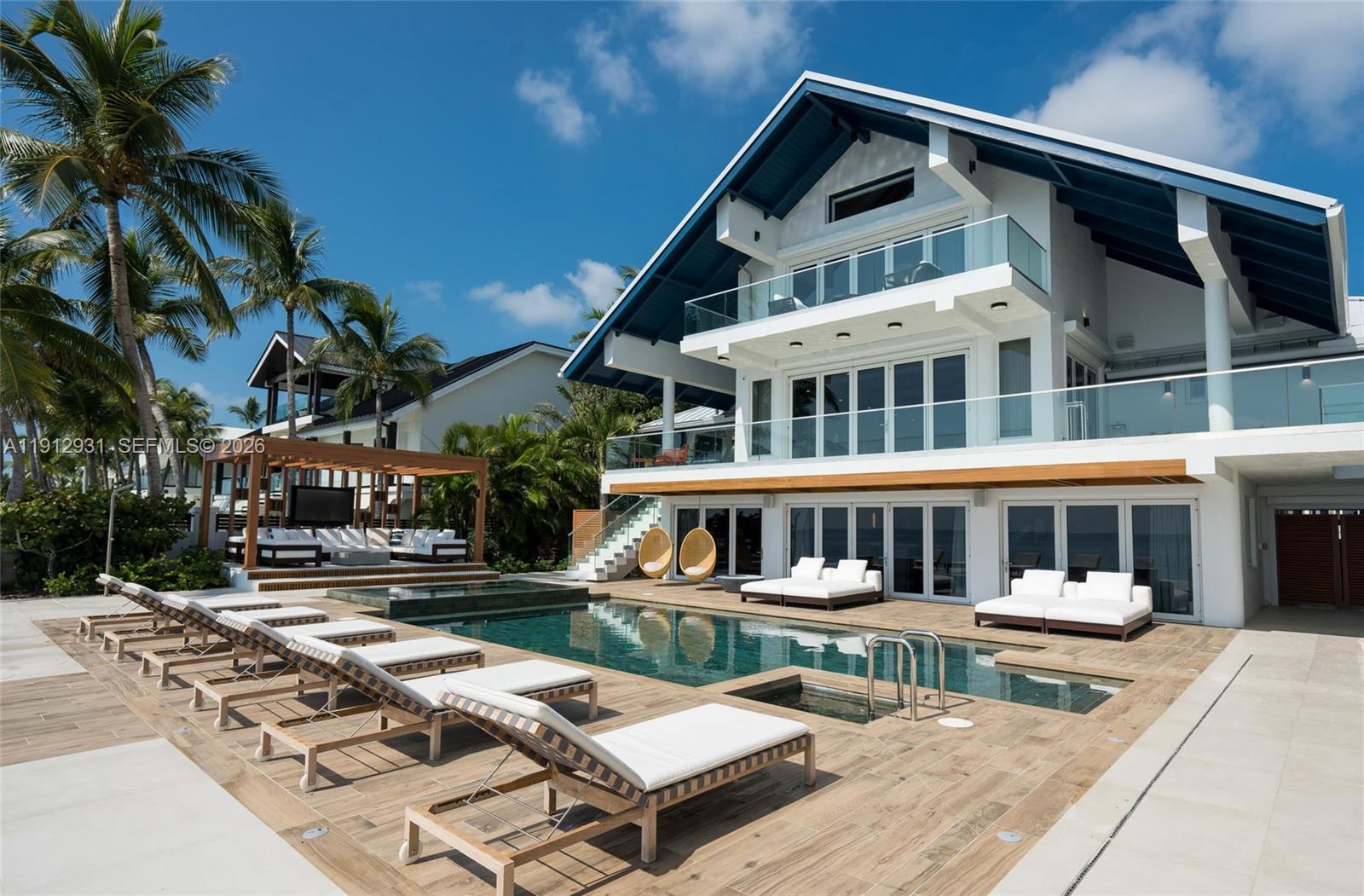 Image 4: Pools and back of home