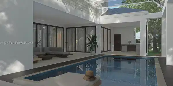 Image 3: Pool Deck / Summer Kitchen