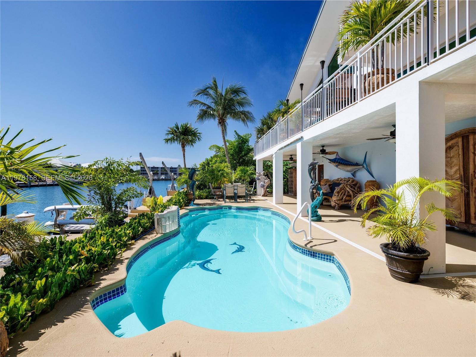 Image 1: Pool Canal side