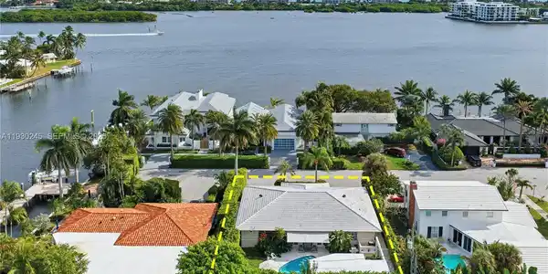 Image 4: HOUSE ACROSS STREET IS AN APPROX. 12 MILLION DOLLAR HOME