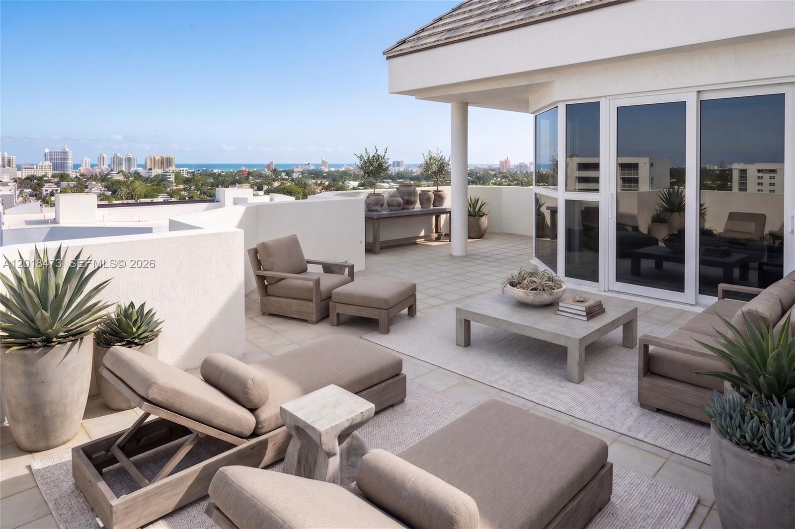 Image 2: Virtually Staged Terrace