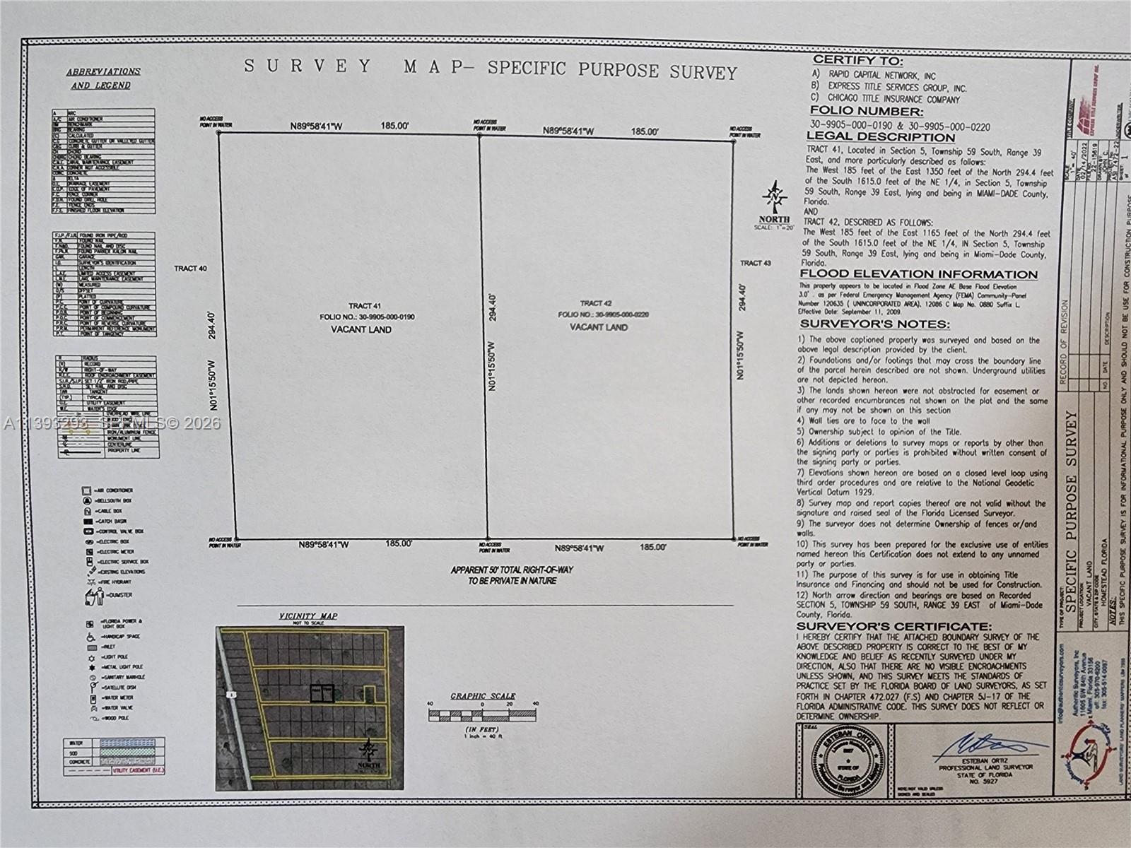 Image 3: SURVEY OF 2 LOTS