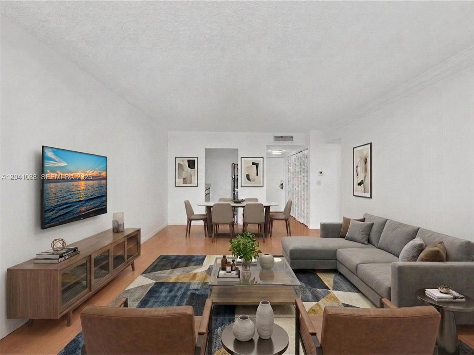Image 1: **Virtual Staged photo**KEYSTONE TOWERS CONDO For Sale 2020 NE 135th St # 601NORTH MIAMI, FL 33181