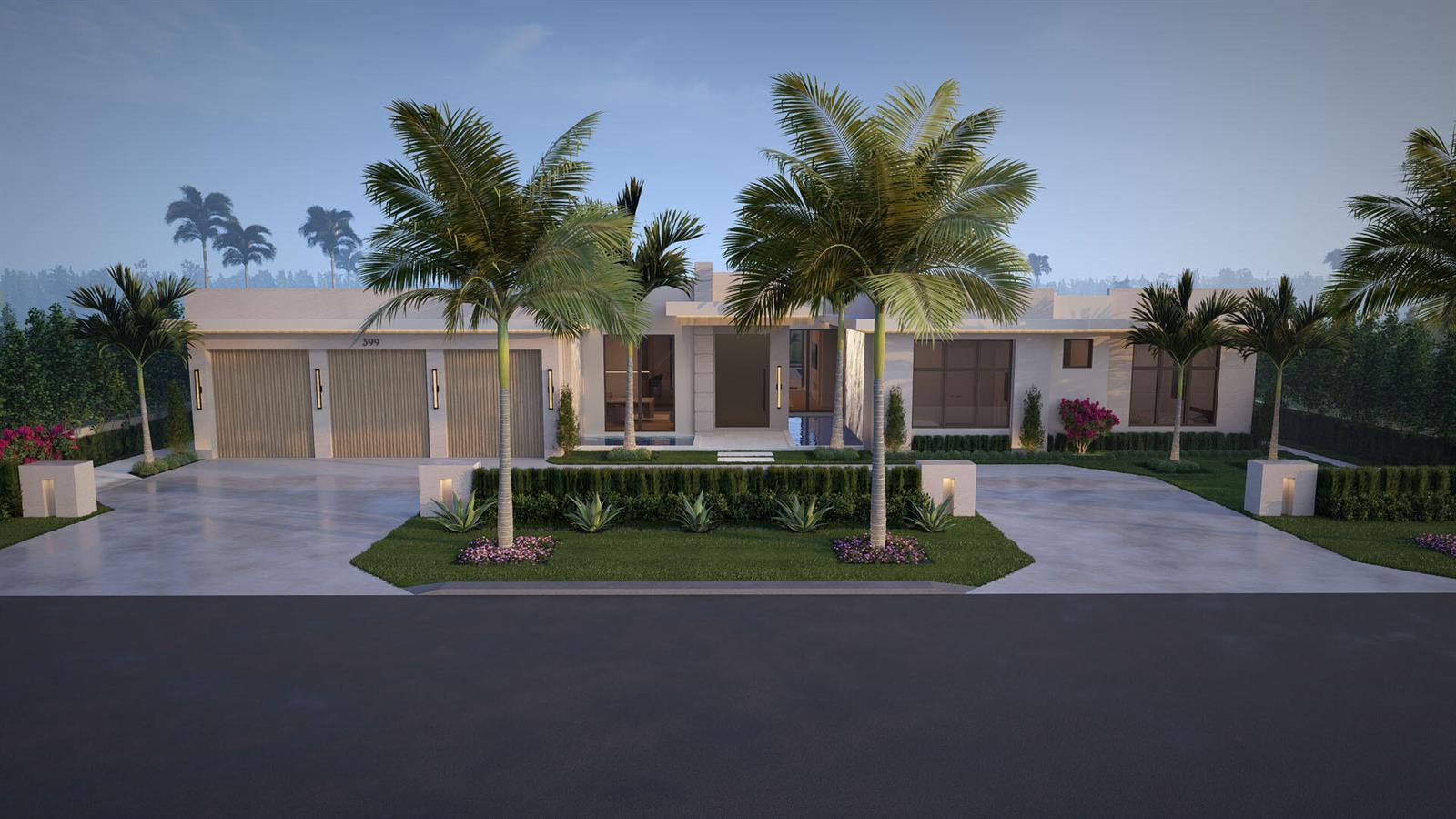 Image 3: 399_Royal_Palm_Way_Render_04