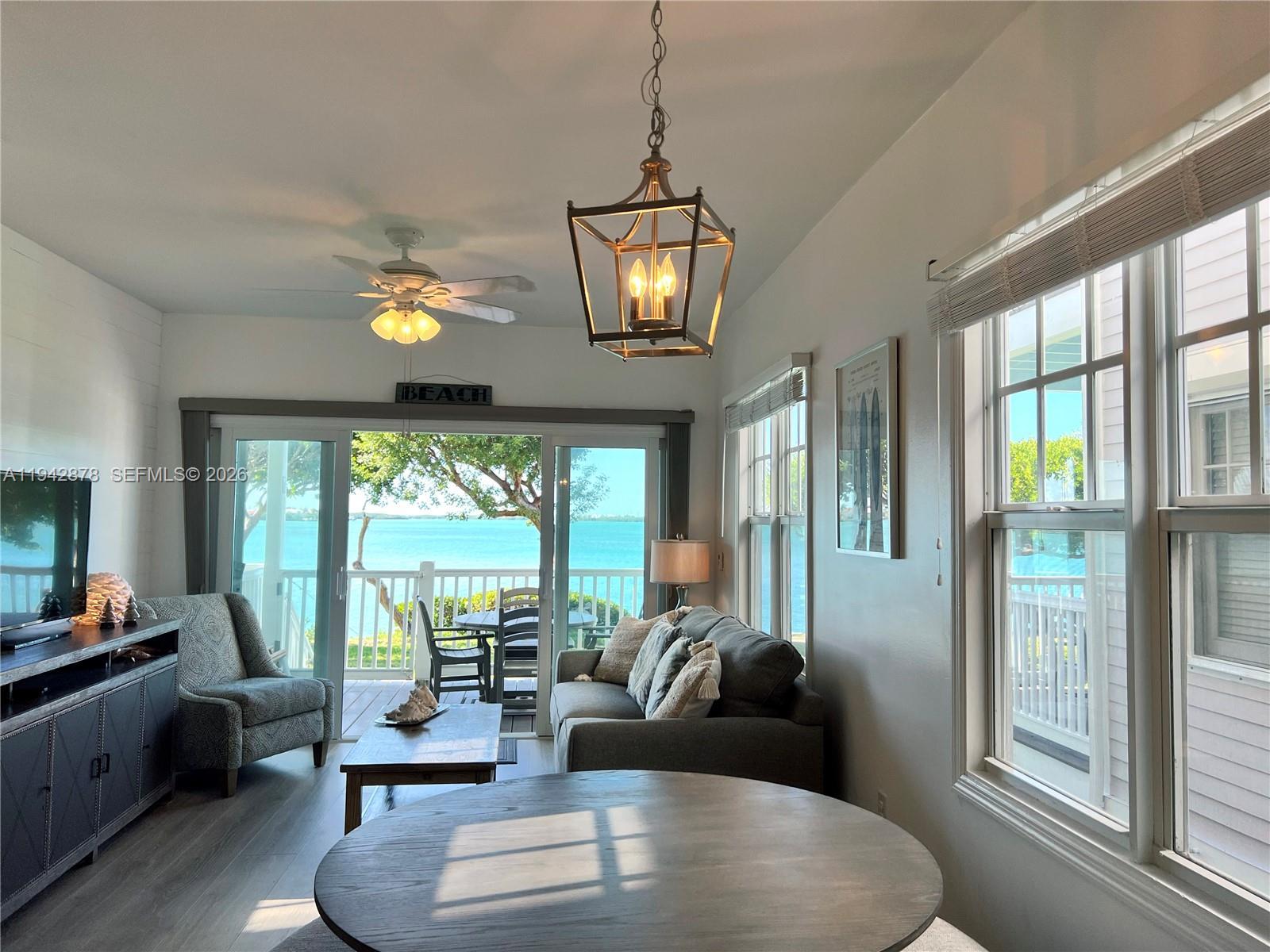Image 2: Living Area with full water views