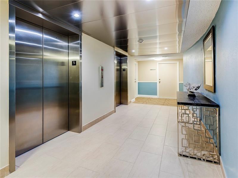Image 3: Hallway & elevators