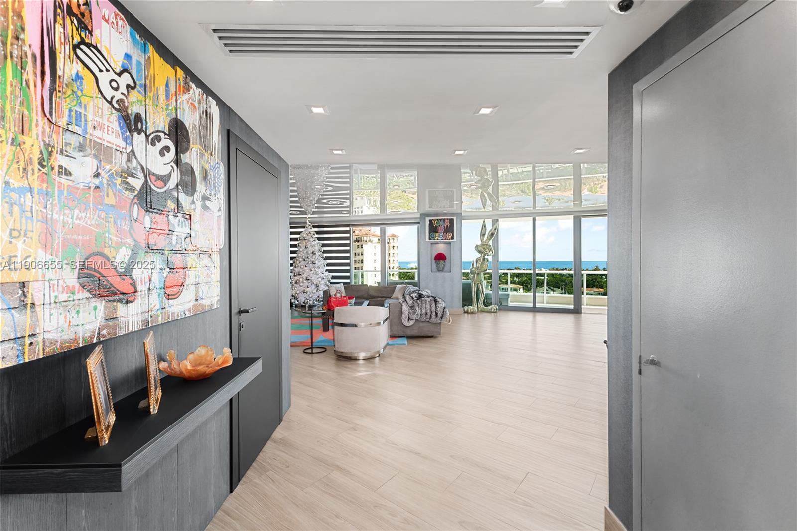 Image 2: Private entrance from your own elevator Bank leads the way into this remodeled unit.