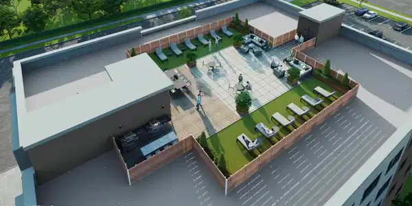 Image 2: Roof Deck Rendering