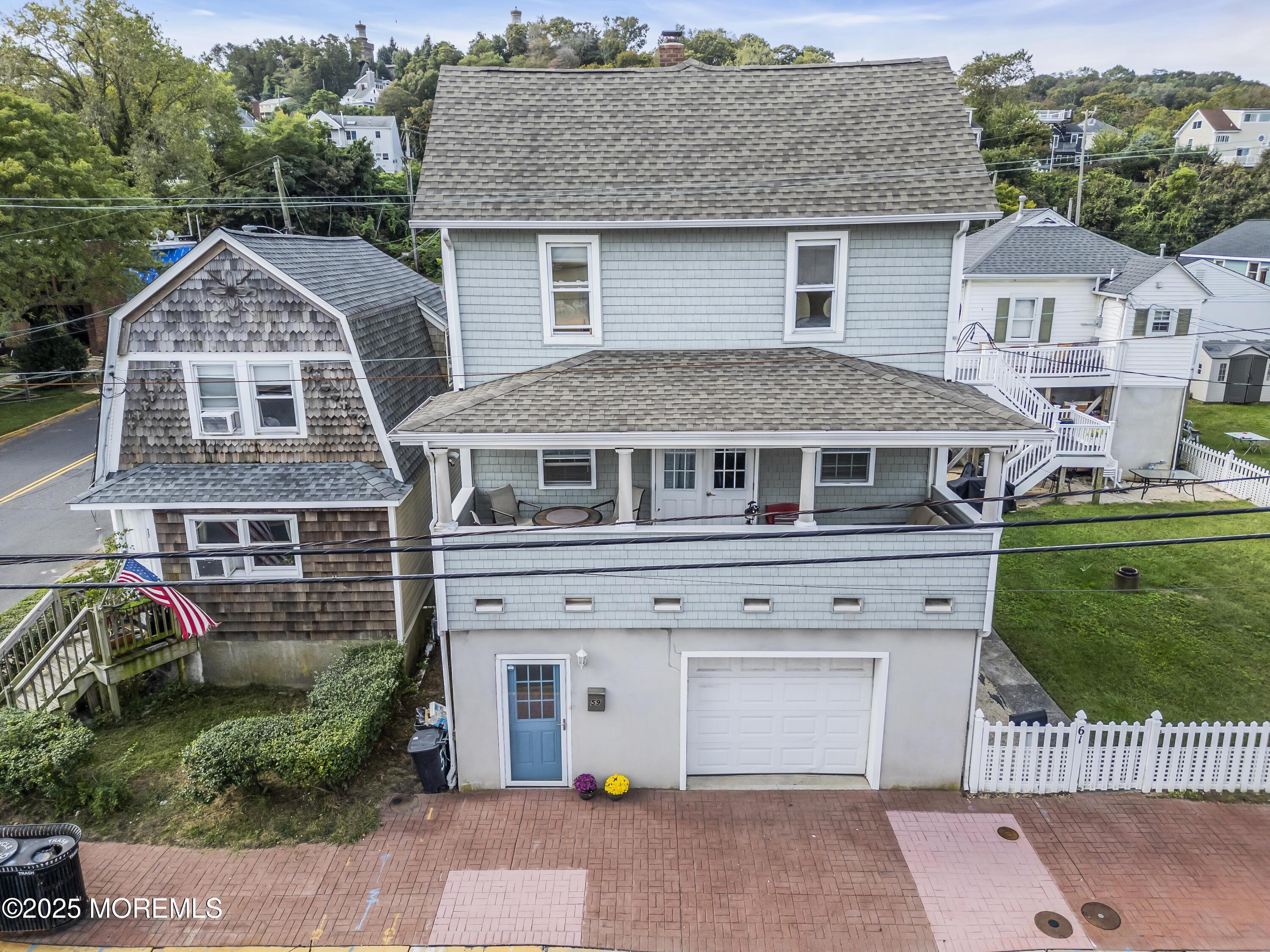 Image 2: Aerial of House Front