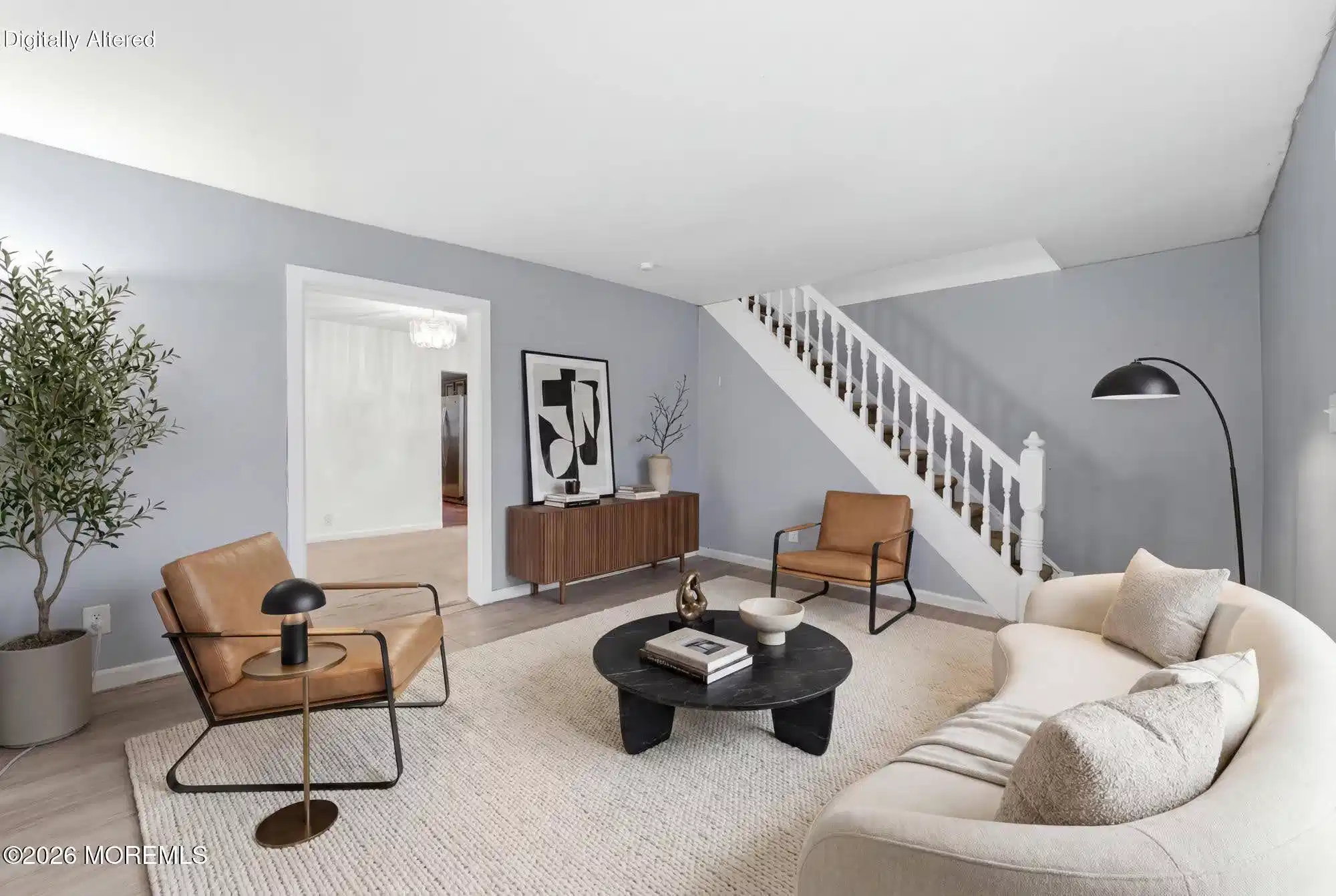 Image 1: Virtual Staging Living Room