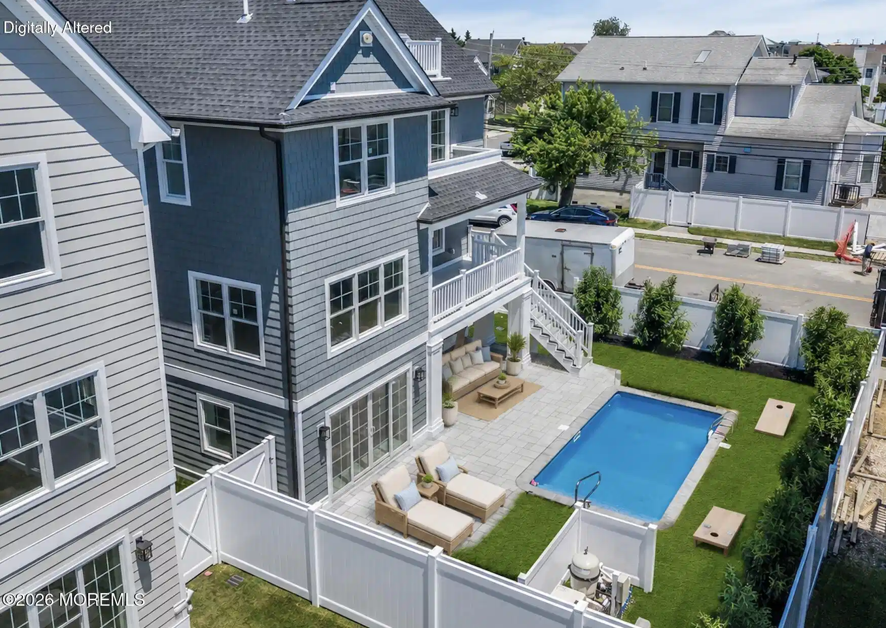 Image 1: Backyard