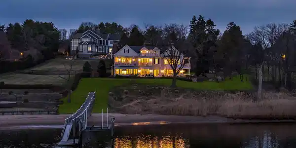 Image 4: Dusk at 734 Navesink River Rd