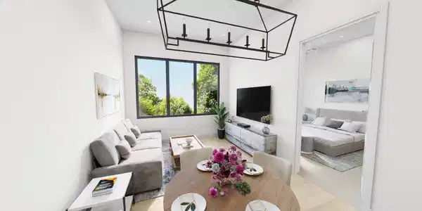 Image 4: Living-Dining - Residences 07