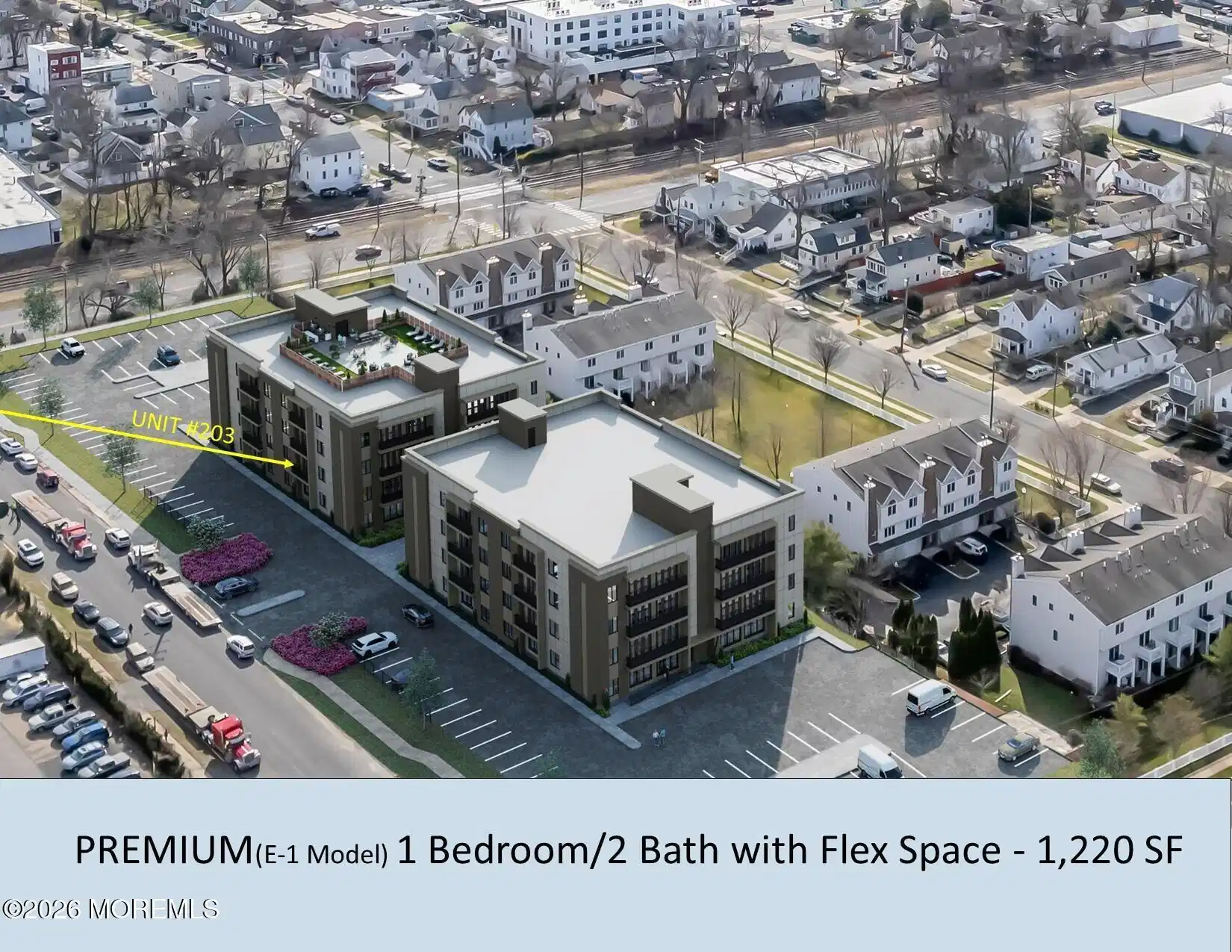 Image 1: Unit #203 (E-1 Model) MLS Lead