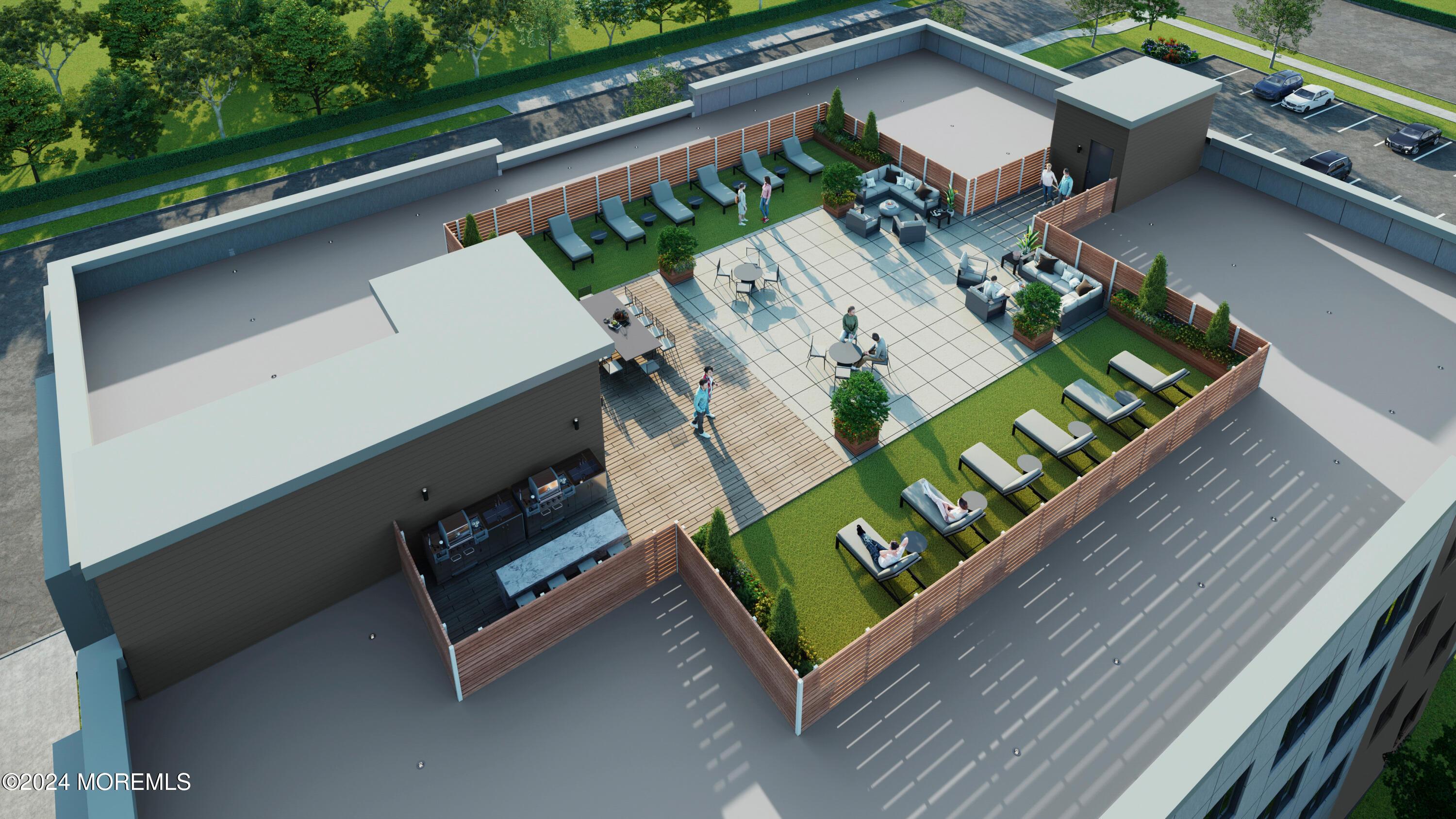 Image 4: Roof Deck Rendering