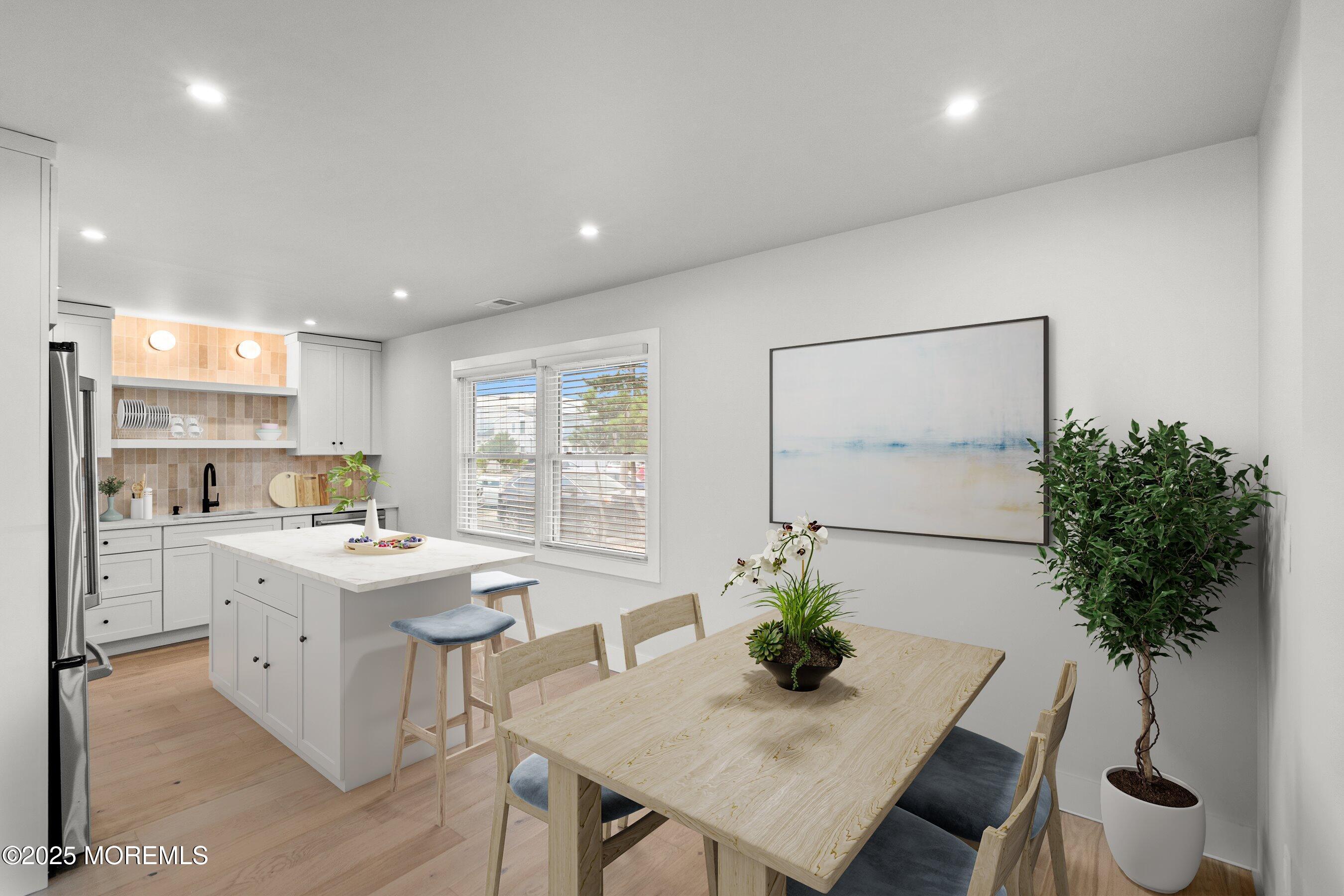 Image 4: Dining and Kitchen STAGED option 2