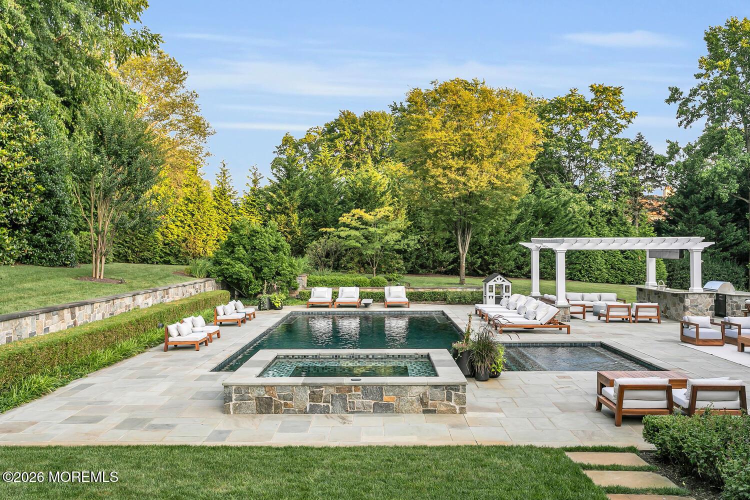 Image 3: Yard and Pool