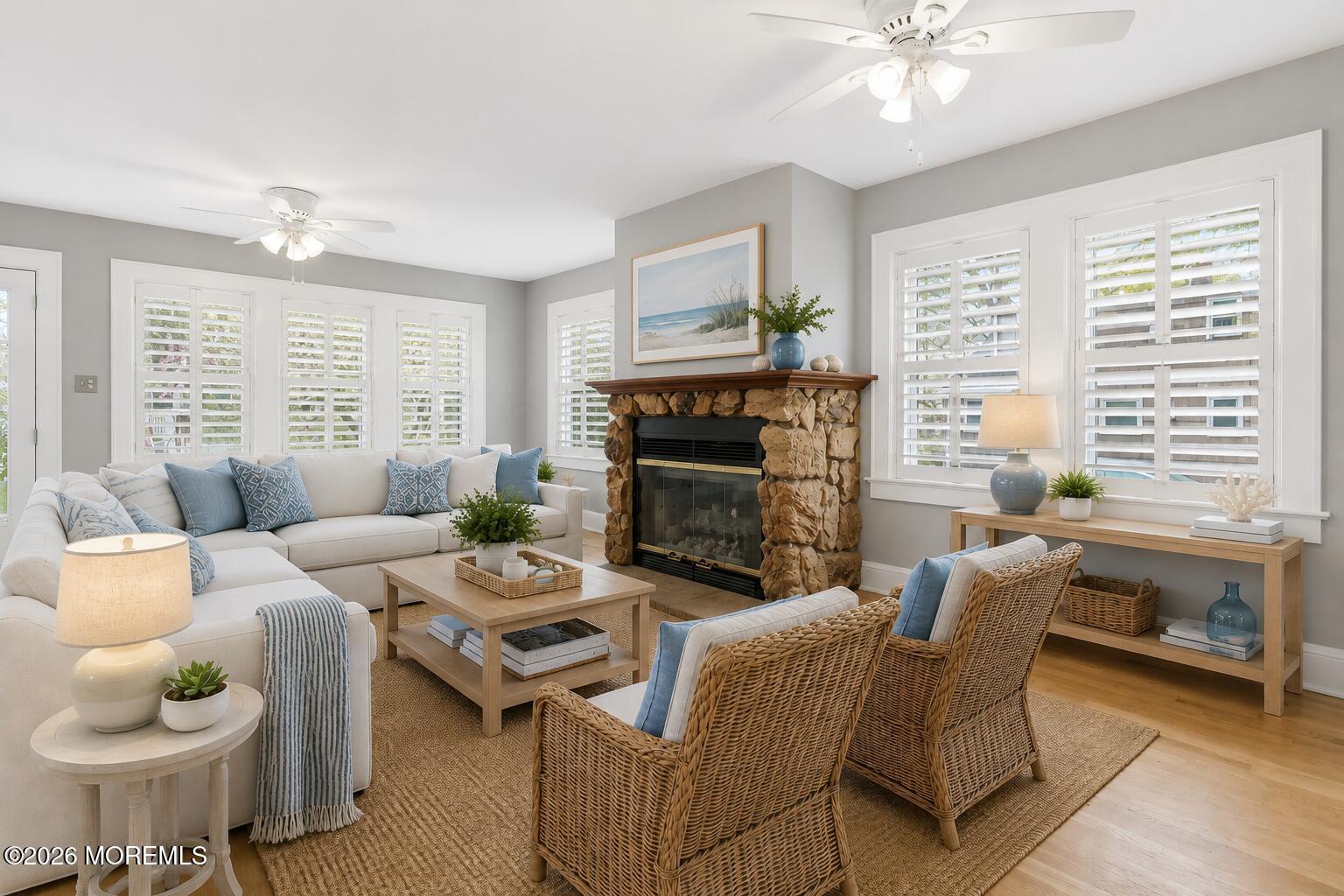 Image 2: Virtual Staged Living Room 1