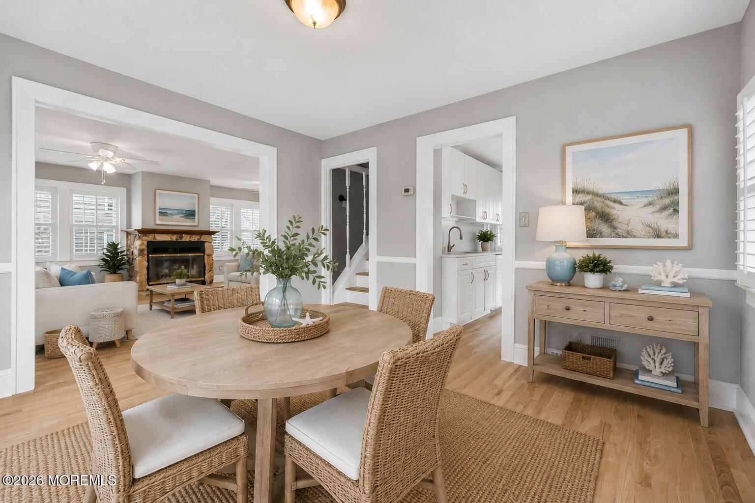 Image 4: Virtual Staged Dining Room