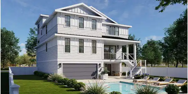 Image 2: Large Private Backyard