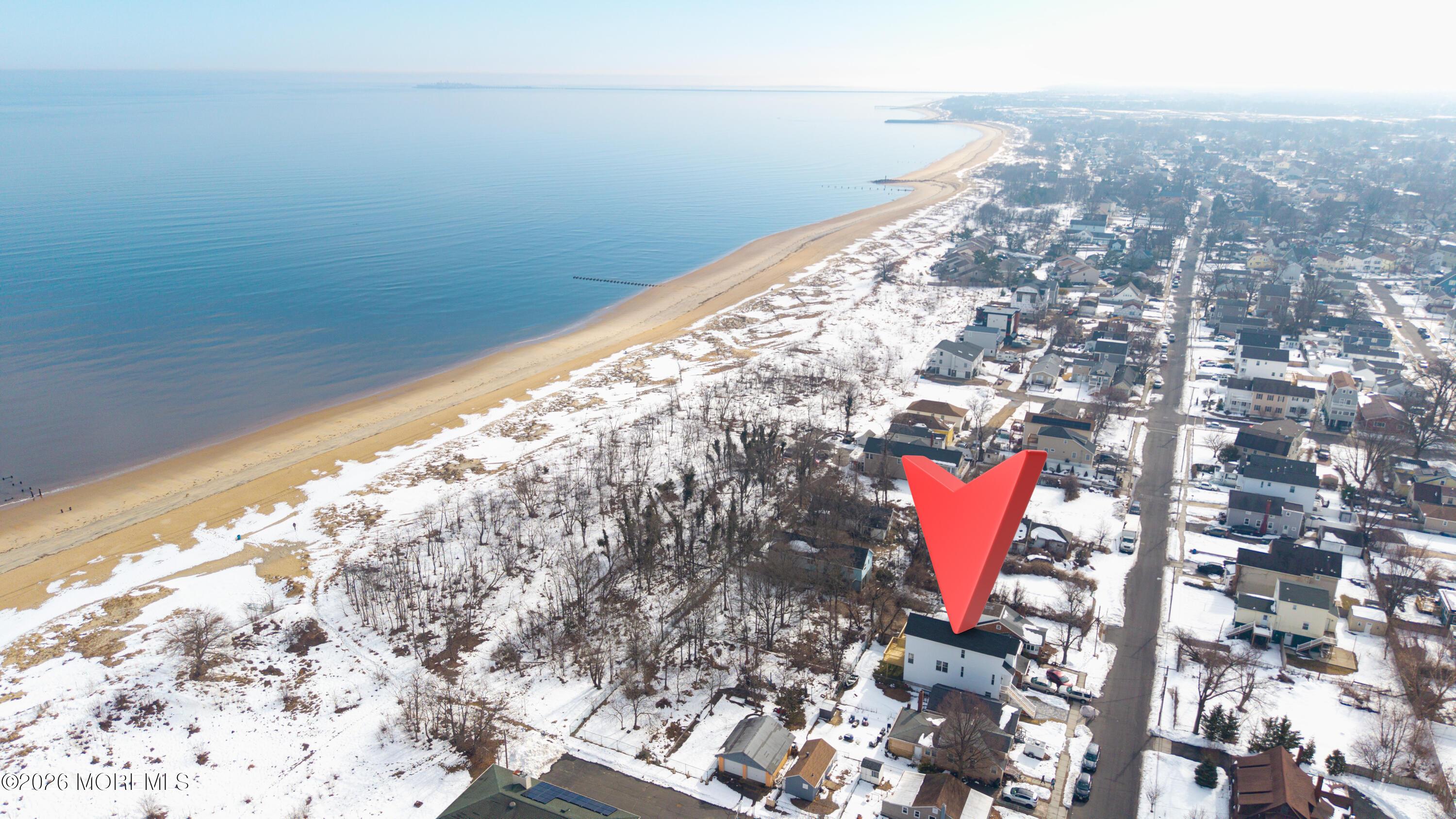 Image 1: Aerial of the Beach
