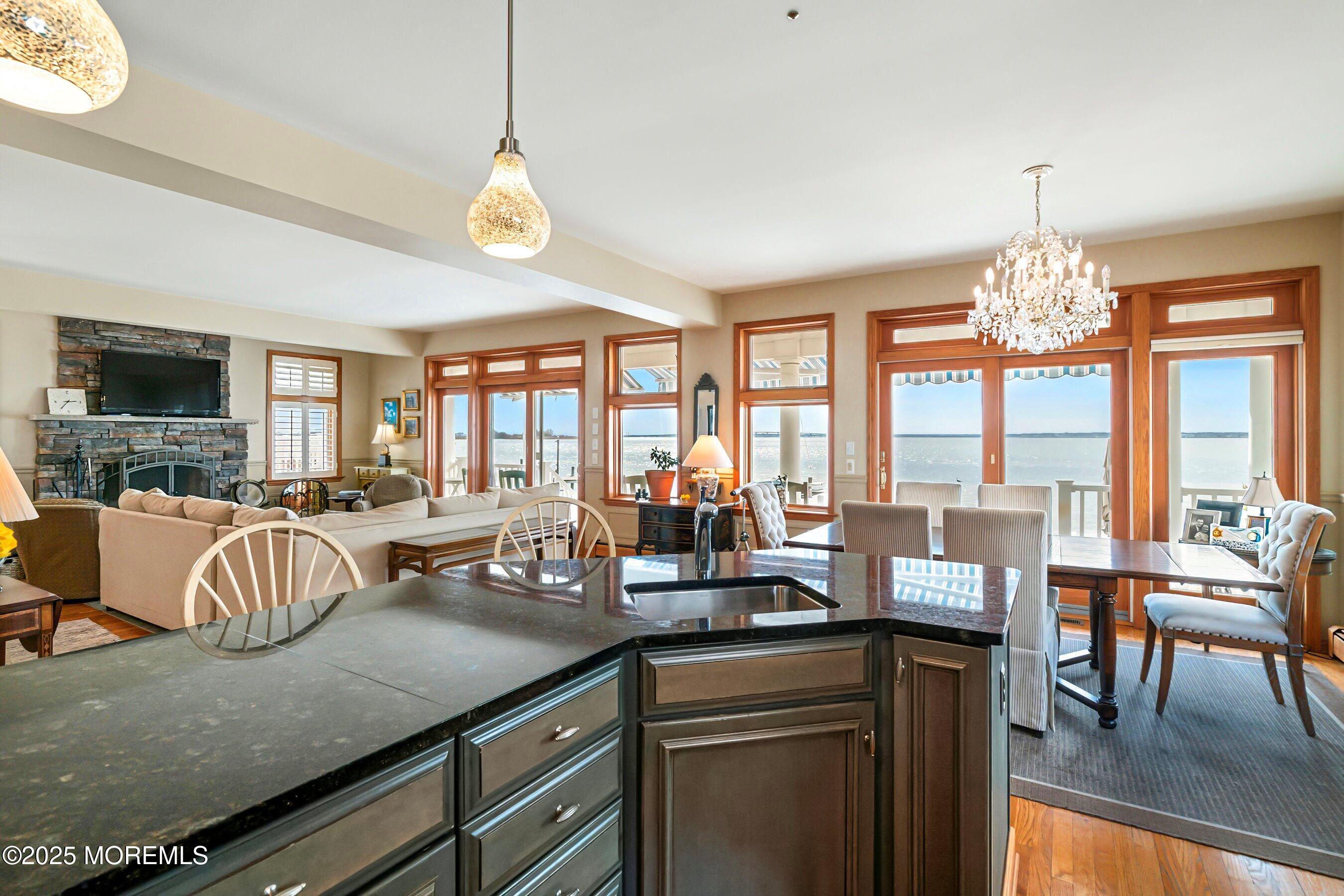 Image 2: Kitchen to Living and Dining