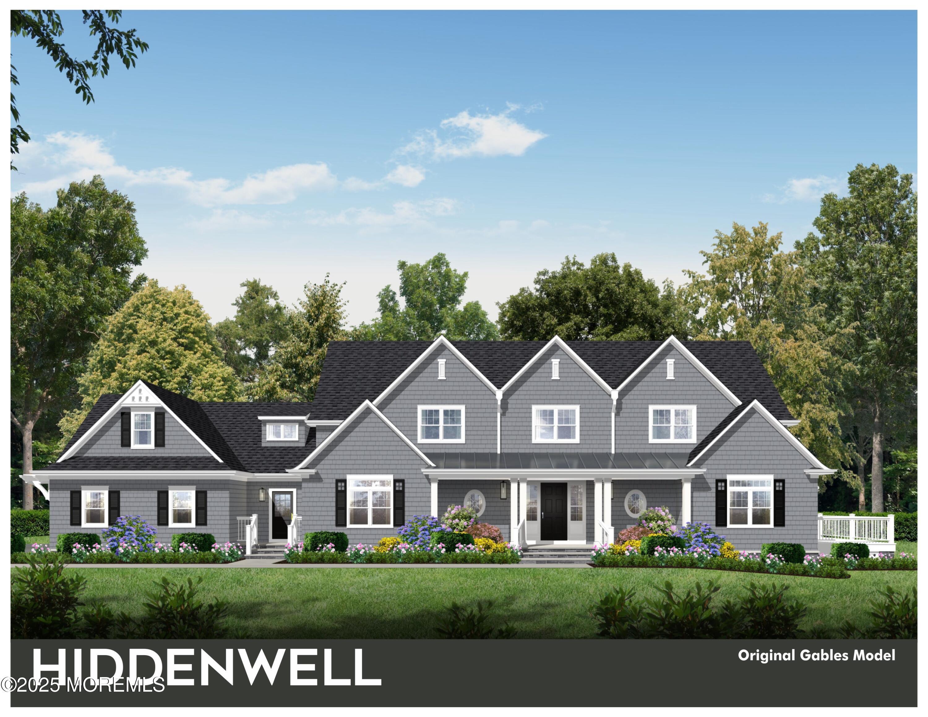 Image 1: Hiddenwell orig gables model rendering